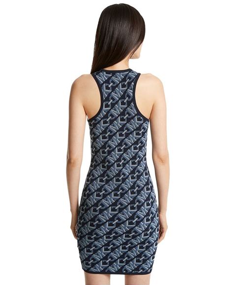 MICHAEL Michael Kors Women's Logo Jacquard Sleeveless 